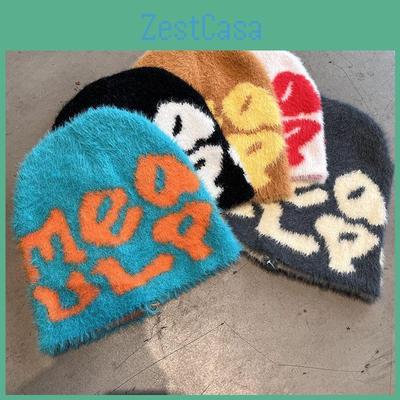 Шерстяная шапка-бини с надписью в городском стиле с термоизоляцией для мужчин и женщин, снаряжение для холодной погоды