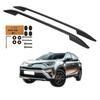Багажник на крышу TOYOTA RAV4 Внедорожник С 2013 ПО 2019 Черный Алюминиевый Цельный