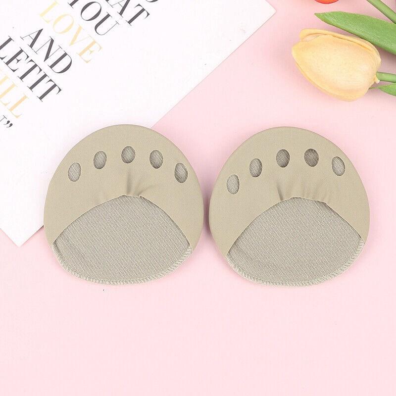 Подушечки для пальцев ног, противоболевые, противоскользящие подушечки для передней части стопы, полустельки, невидимые носки