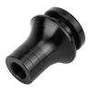 Universal Aluminum M12x1.25 Shift Boot Retainer Connector Adapter Manual Gear Shifter Black