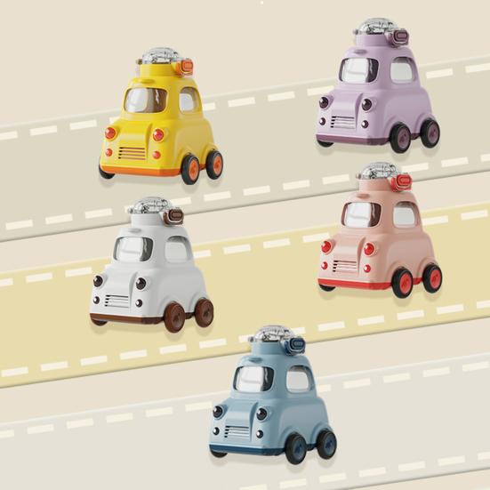 Kids Car Water Bottle with Straw Strap 600ml BPA-Free Leak-proof Straw Cup