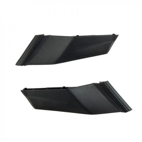 2Pc Left & Right Cowl Side Extension Cover Trim Plastic For 14-19 Toyota Corolla