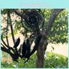 Feather Plush Dreamcatcher Originality Handmade Pendant Decorated Colors Four