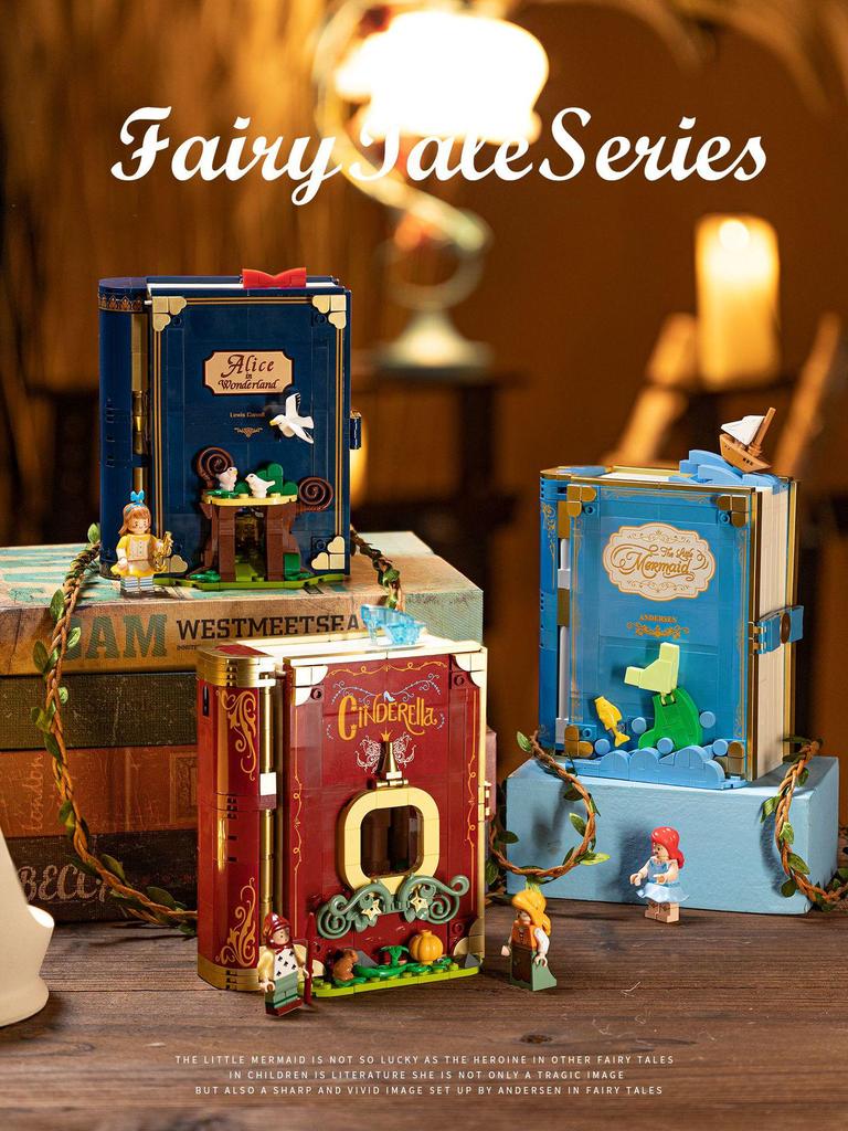 Fairy Tale Town Pop-Up Book Puzzle Set 506171-76/506181-85