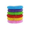 Citronella Anti-Mosquito Spiral Bracelet Chemical-Free One Size for Children and Adults - Random Colors