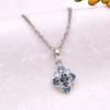 Natural London Blue Topaz Pendant ~ 925 Sterling Silver Blue Topaz Pendent