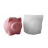 Cartoon Pig Candle Silicone Mold Animal Piggy Soap Mould Crystal Resin Mold Cute Pig Chocolate Making Living Room Decor