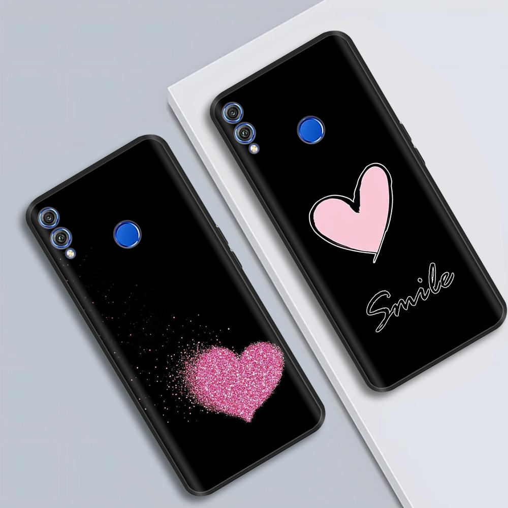 Для Honor 8X Чехол Мягкий Жидкий Силикон Полное Покрытие Чехол для Телефона Для Huawei Honor 8X Чехлы Honor8X Милый Панда Задняя Крышка Fundas