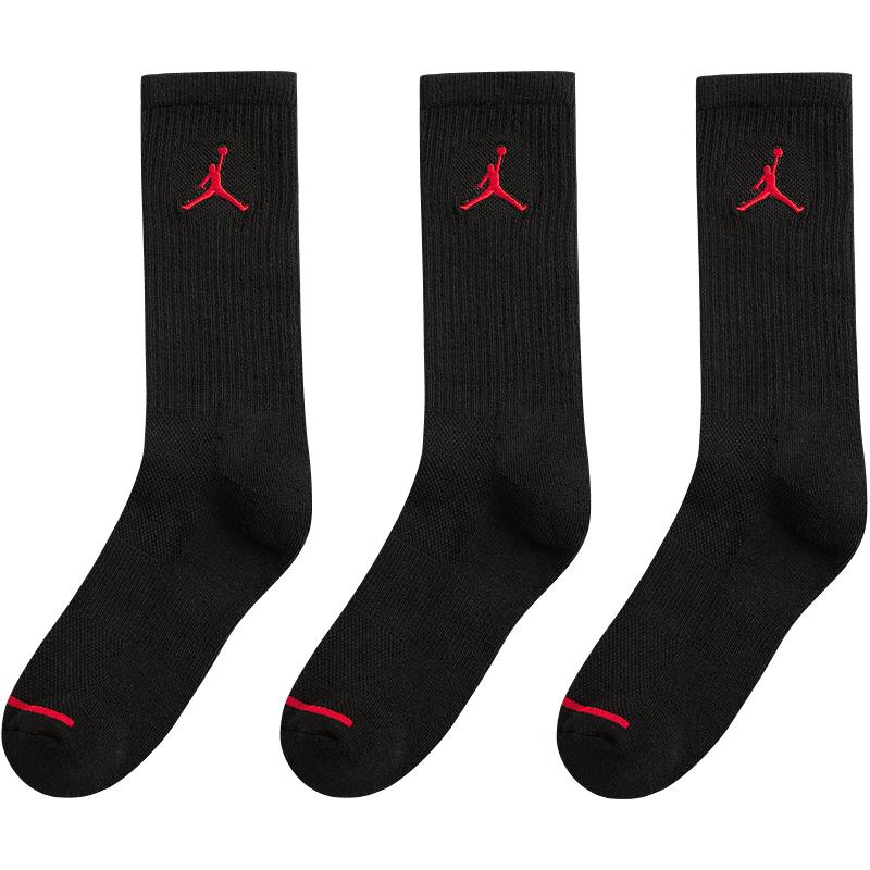 Jordan Носки AJ средней длины, упаковка из 3 пар