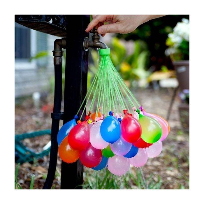 3 bouquets de 37 Bombes à eau remplissage 2 secondes