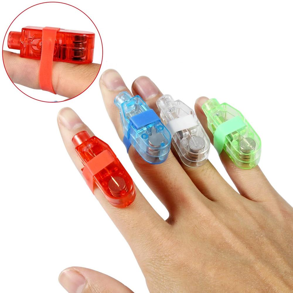 Flashlight Lamps Ring Lights for Raves Finger Lights Light-Up Toys Led Finger Lights Finger Ring