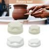 Ceramic Clay Spinner Tool 4cm/6cm Diameter Pottery Clay Throwing Trimming Tool Pottery Finishing Tool for Potters And Clay Artists