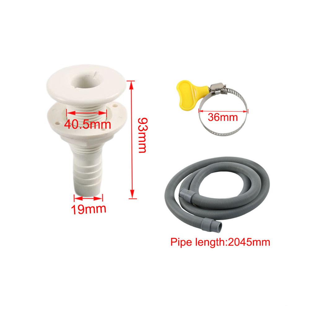 3/4 Inch Hose Bilge Pump Installation Kit For Boats Bilge Pumps with 3/4" Outlet