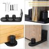 Sliding Barn Door Floor Guide Adjustable Doors Stopper Sturdy Door Stay Roller  Hardware Kit