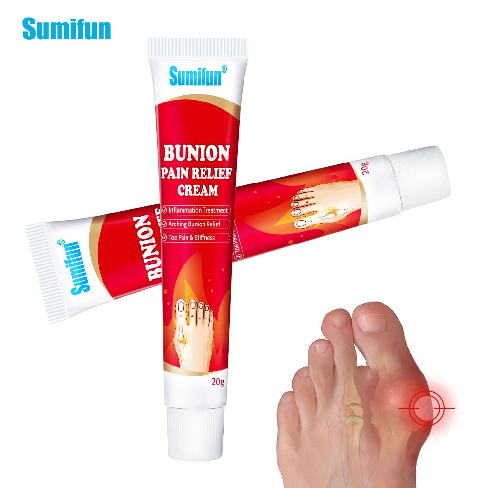 20g Bunion Gout Pain Relief Ointment Toe Joint Valgus Corrector Cream Bunion Toe Relief Care Sports Support Cream Therapy