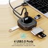 USB 3.0 2.0 HUB USB Cable Splitter for USB Disk Card Reader Keyboard Mouse Extender Laptop PC  Phone Tablet Charging Dock HUB