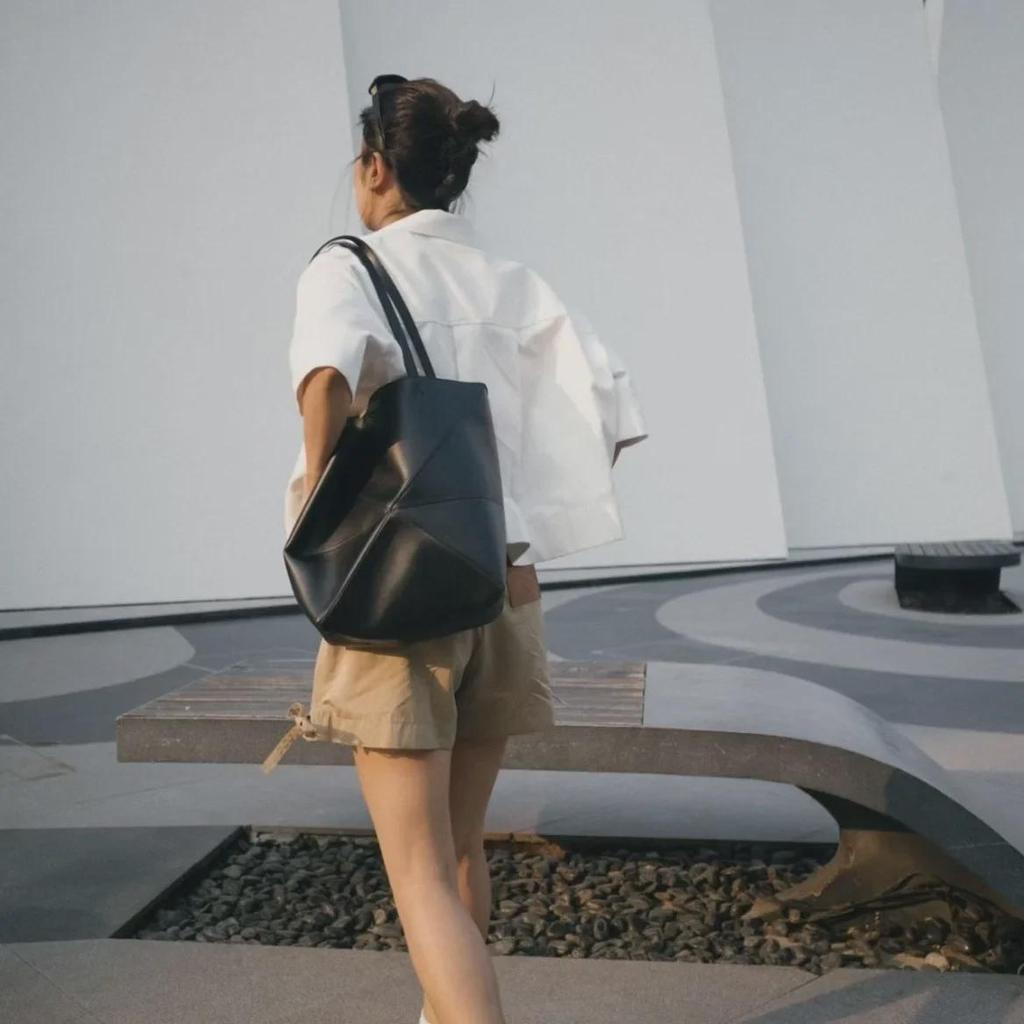 Новая женская большая вместительная сумка-тоут и сумка через плечо из геометрической кожи