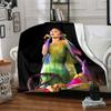 Colorful Performance Stage Blanket Soft Throw Blanket For Home Bedroom Bed Sofa Travel Office Solid Christmas Blanket