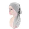 Women Cancer Head Scarf Chemo Hair Loss Hat Turban Pre-Tied Headwear Bandana