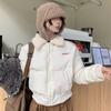 Женский пуховик с лацканами, новый зимний короткий плащ с хлопковой подкладкой, свободный пуховик с хлопковой подкладкой