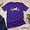 Cardigan Welsh Corgi Heartbeat Dog Lover Owner T-Shirt Unisex T-shirt