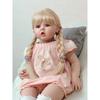 60 Cm Cloth Body Bebe Reborn Doll Soft Touch Realistic Newborn Doll Index Finger Can Put Into The Mouth Baby Doll Toys for Kids Holiday Surprise Gift