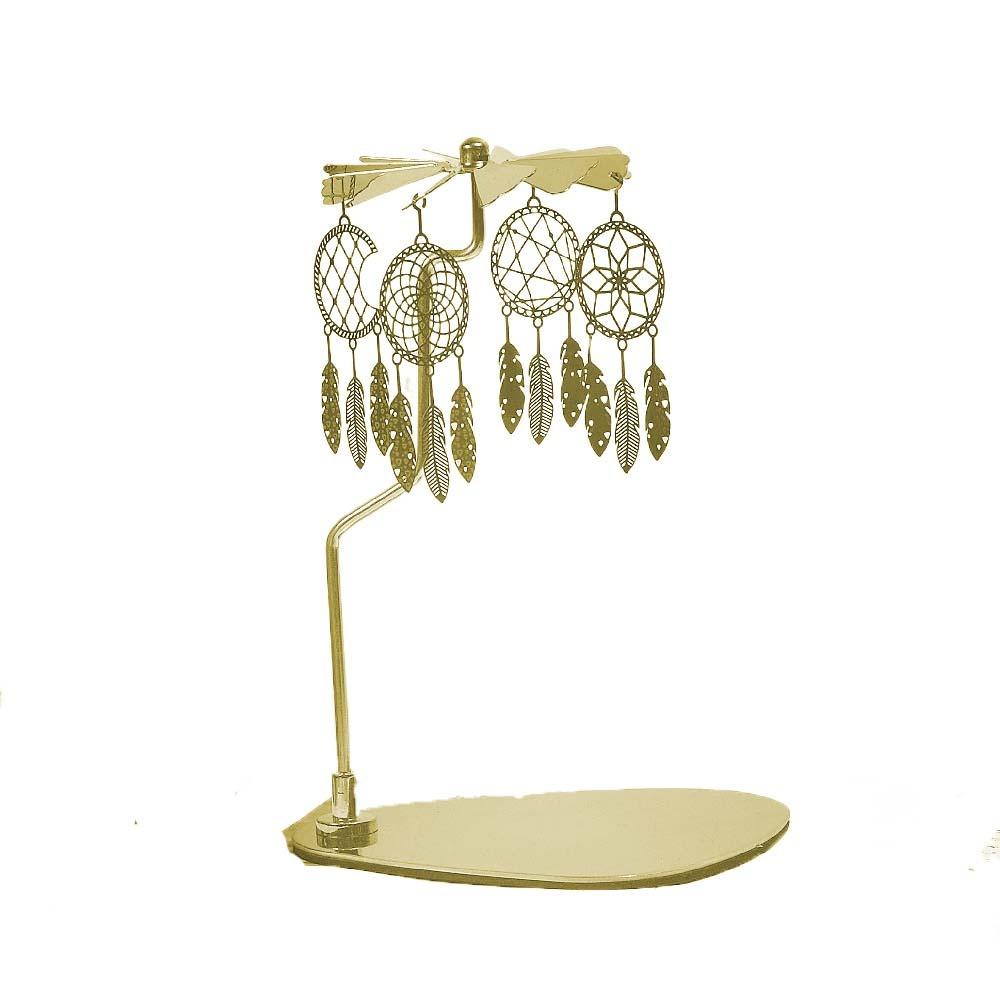 С вращающейся подставкой-подсвечником из нержавеющей стали, подсвечник для чайной свечи, романтический вращающийся подсвечник, подарок