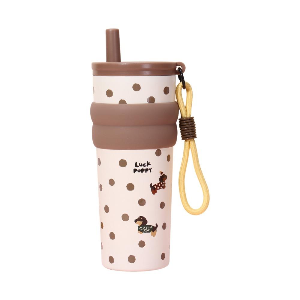 High-Capacity Thermos Water Bottle Stainless Steel Vacuum Cup Portable Insulation Cup Daily Use