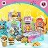 24 Pcs Robot Party Supplies Candy Gift Bags, Robot Goodie Gift Treat Bags, Kids Candy Treat Bags with Handle for Robot Themed Birthday Party
