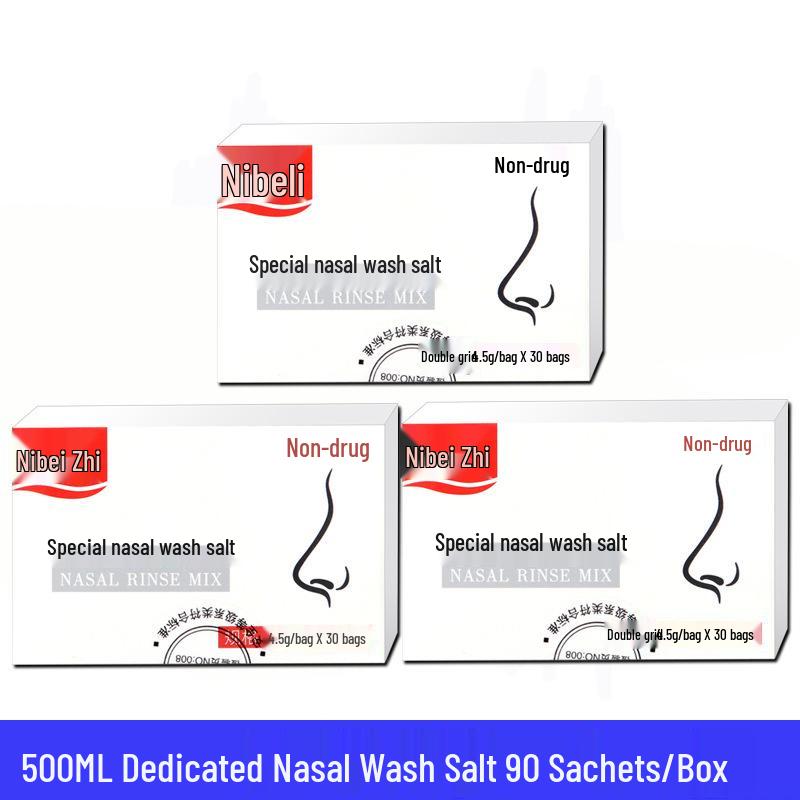 Nasal Irrigator Device: Adult & Child Saline Spray for Home Use