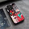 Чехол для телефона с мангой Мазингер Зет и аниме для iPhone 17 Air 16 E Pro Max 15 14 13 Mini 12 Pro 11 Max Plus Черная стеклянная крышка