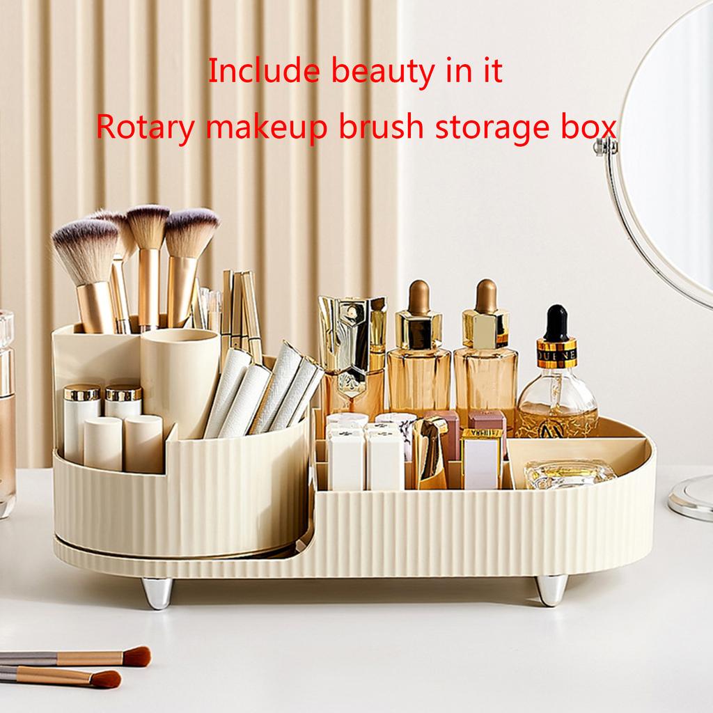 Настольный ящик для хранения косметики, настольный органайзер для губных помад, теней для век, ухода за кожей для школы, офиса, ручка, карандаш, организация