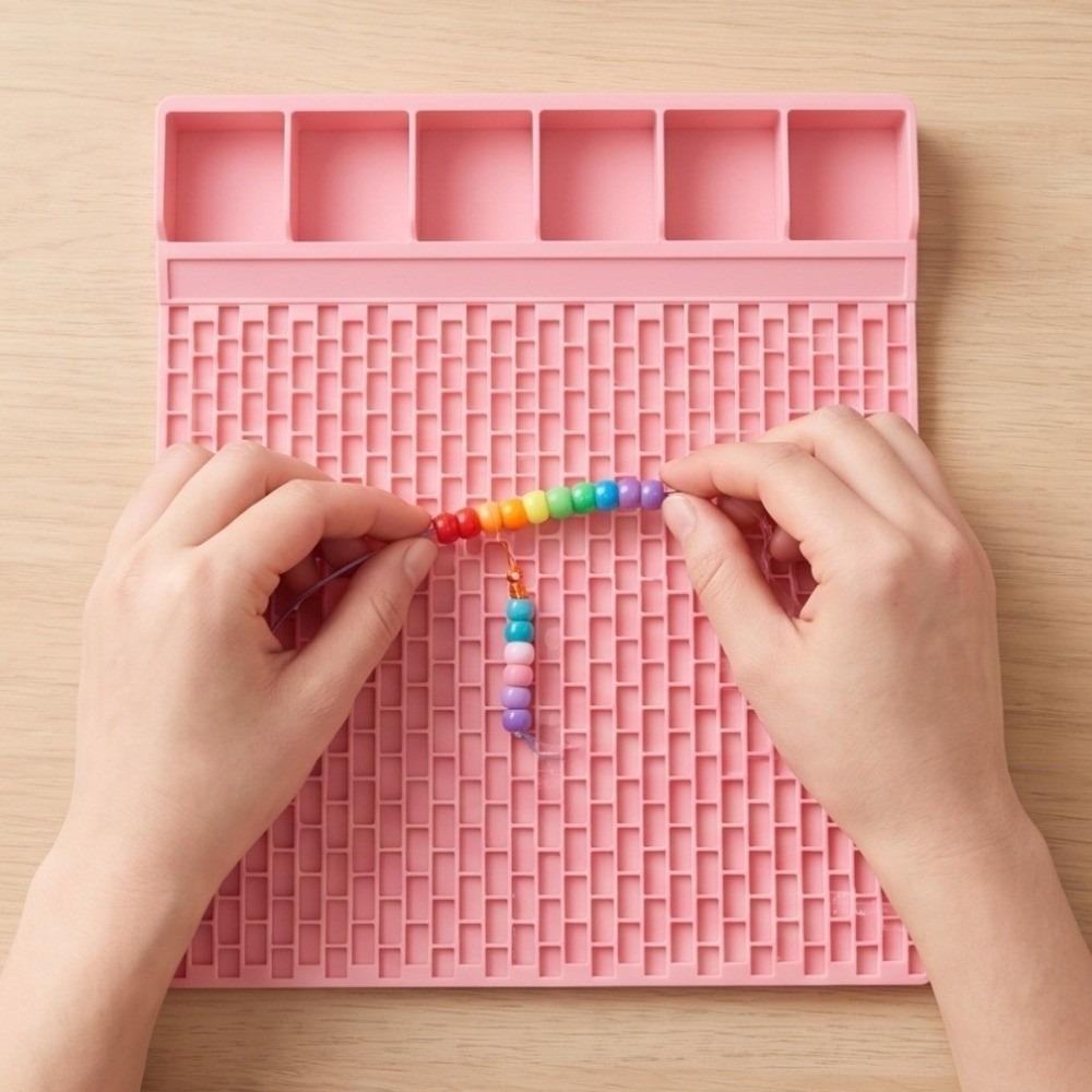 Large Capacity Bead Bracelet Board DIY Pony Bead Planning Tray Crafts DIY