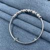 Charm 925 Sterling Silver Luxury Bead Bracelet Bracelet Cute Feminine Fashion Party Wedding Jewelry With Adjustable
