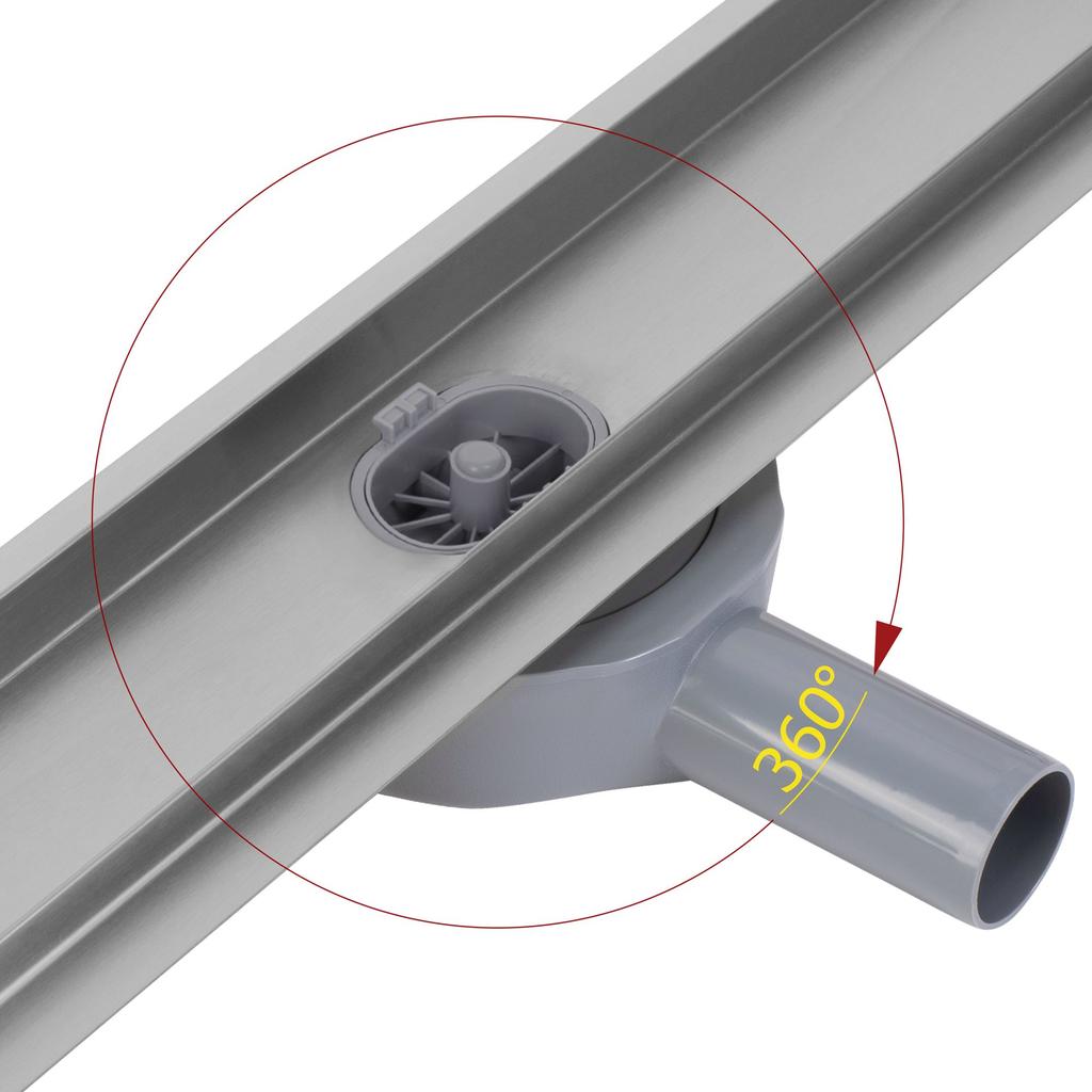 Odpływ neox pro szczotkowany 700  sku rea-g5808