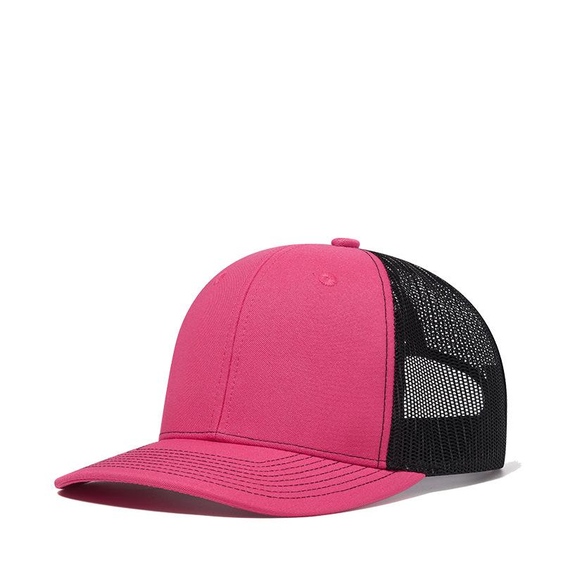 Custom Logo Animal Hunting Leather Patch Mesh Snapback Richardson 112 Trucker Hats Caps Duck Camo Trucker Hats