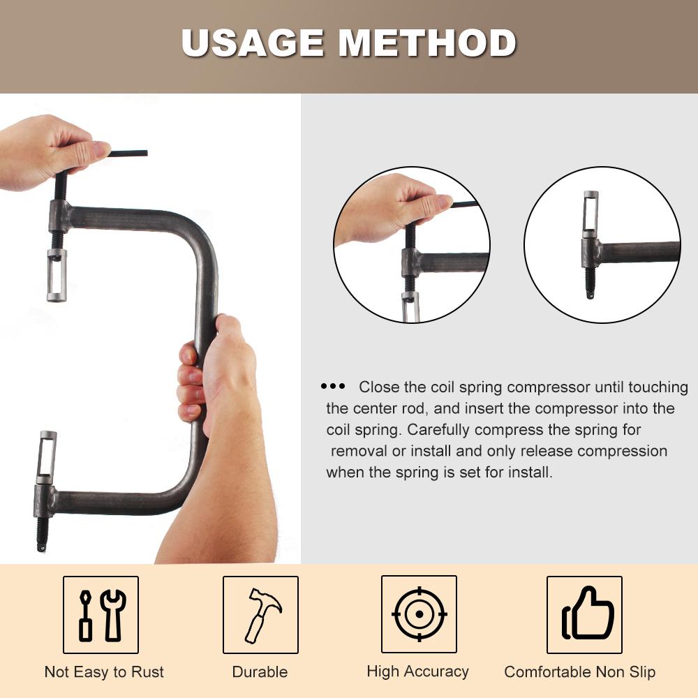 Engine Spring Compressor Valve Clamp Set Valve Spring Compressor Kit Removal And Installation Tools ATVs 10pcs for Car Van Motorcycle Engines