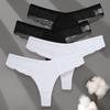 4PCS/Set Sexy V-Waist Women Cotton G-string S-XL Lace Lingerie Panties Thongs Femme Underwear Girls Underpant Intimates