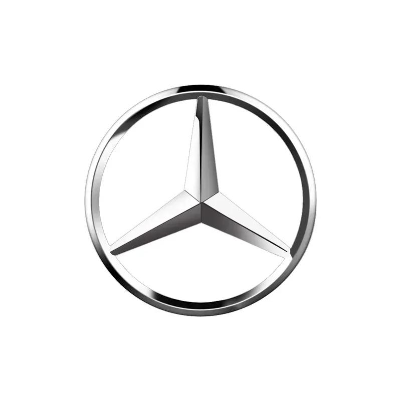 Car Sticker 2025 Hot For Benz For AMG Car For Mercedes Benz AMG 1pcs 52mm 57mm Car Steering Wheel Badge Emblem Sticker For Merce