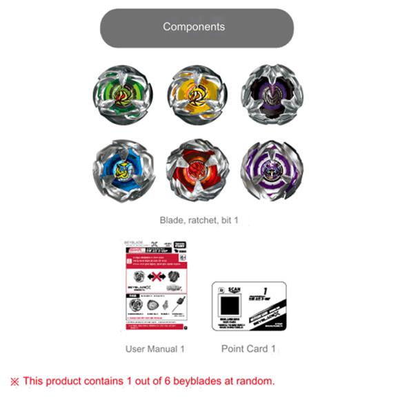 BeyBlade X Случайный бустер, том 2 (BX-24/Бустер)