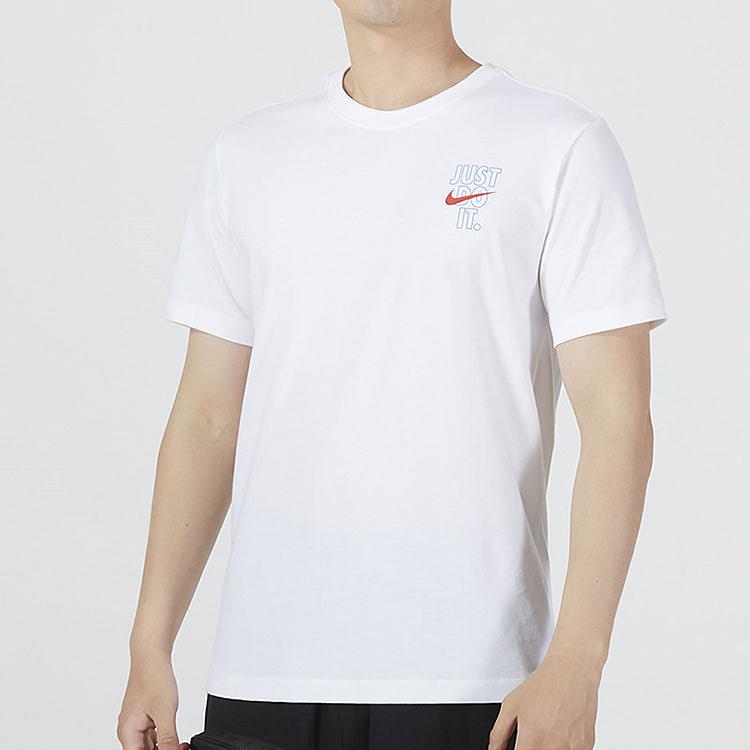New Nike T Shirts Men White DX0322-100