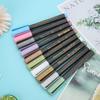 10pcs Paint Marker Metal Soft Head Water Based Marker DIY Painting Writing Pen