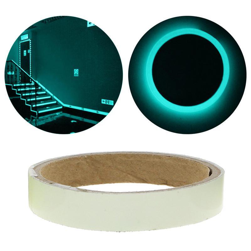 Luminous Tape Fluorescent Self-adhesive Glow In The Dark Night Safety Stage Home Decoration