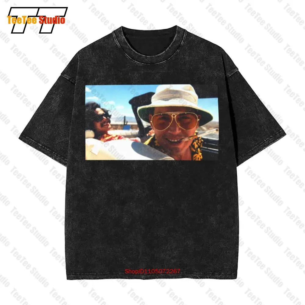 Fear And Loathing Las Vegas Movie Vintage Oversized TShirt YQWL