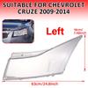 Подходит для Chevrolet 2009-2014 Cruze Автомобильная крышка фары Curze Прозрачный корпус лампы Левый и правый сменные абажуры