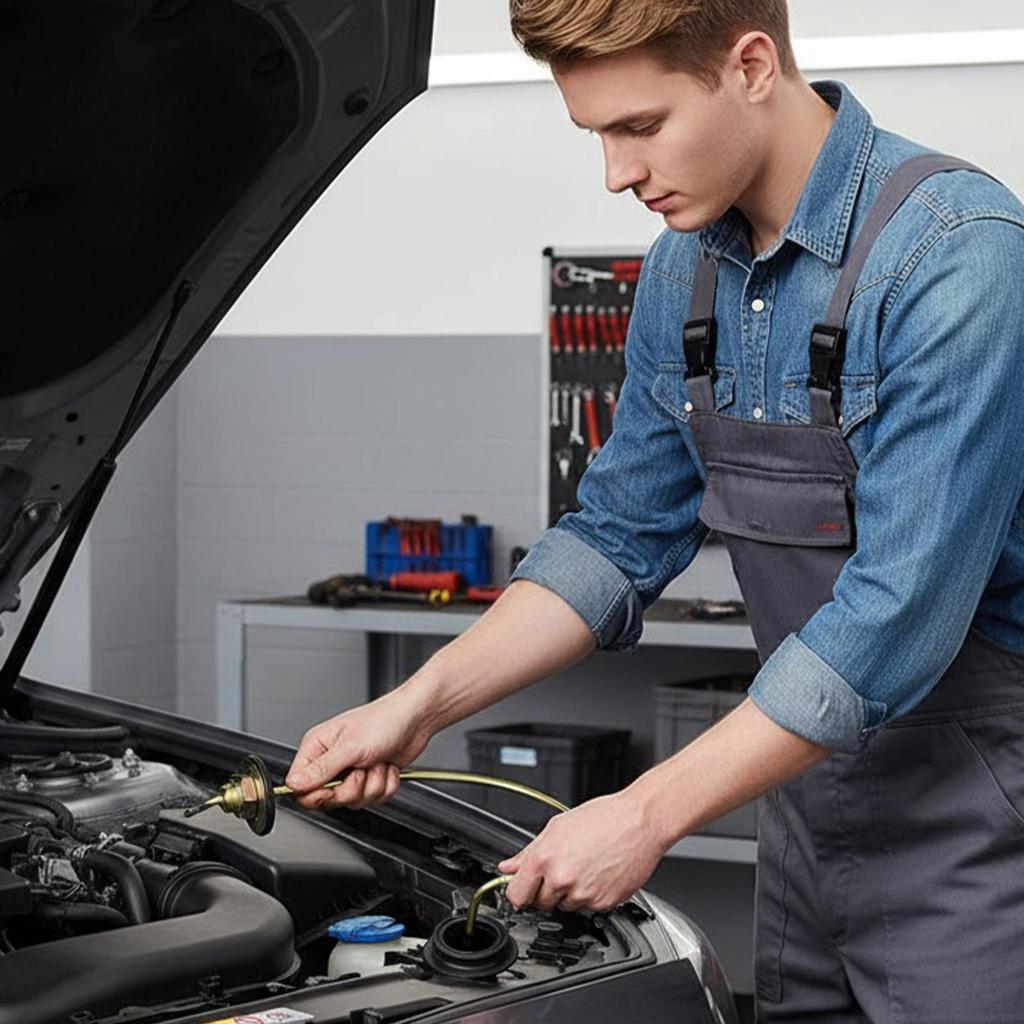 Масляный коллекторный патрубок отопителя, плотное прилегание, Автомобильный ремонт, Вытяжной патрубок масляной трубки отопителя, Для механиков и владельцев