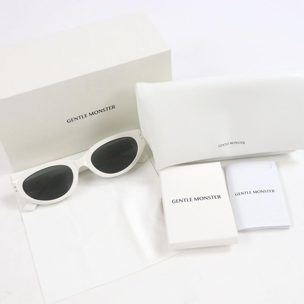 Отличные солнцезащитные очки GENTLE MONSTER ROCOCO Eyewear белые мужские Б/У