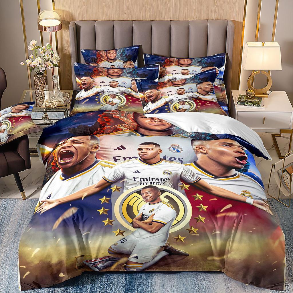 3D Three-Piece Bedding 3D Digital Printing World Cup