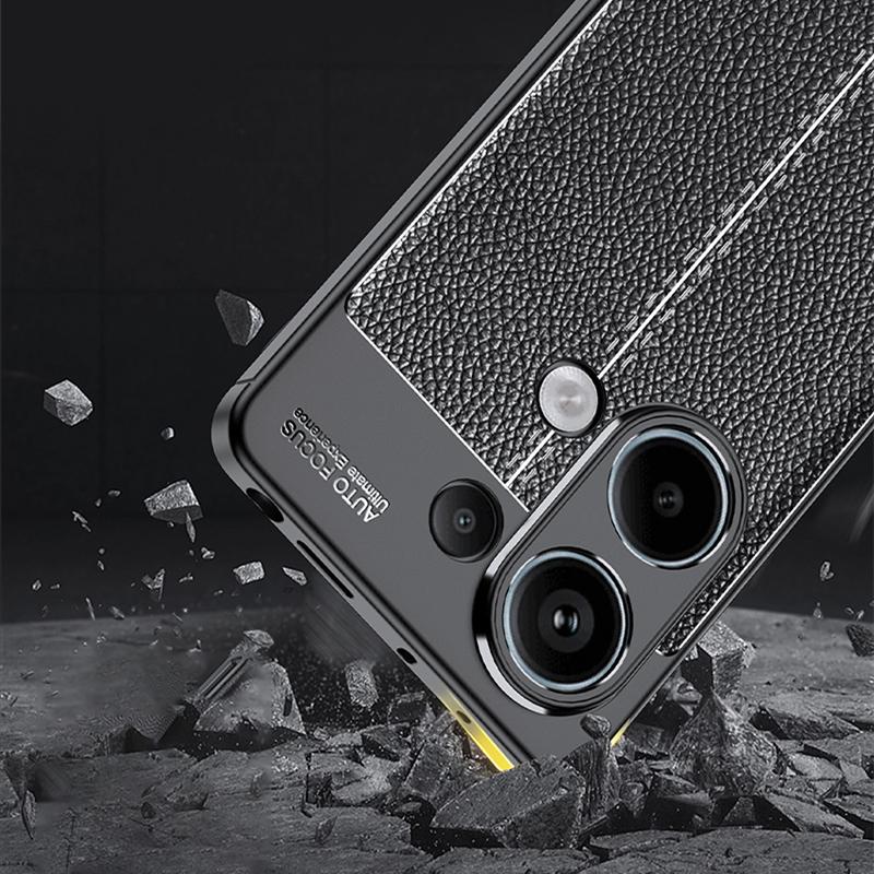 Чехол для Poco M6 Pro, чехол для Xiaomi Poco M6 Pro, противоударная защита линз, бампер, броня, ТПУ, мягкая кожа, Fundas Poco M6 Pro