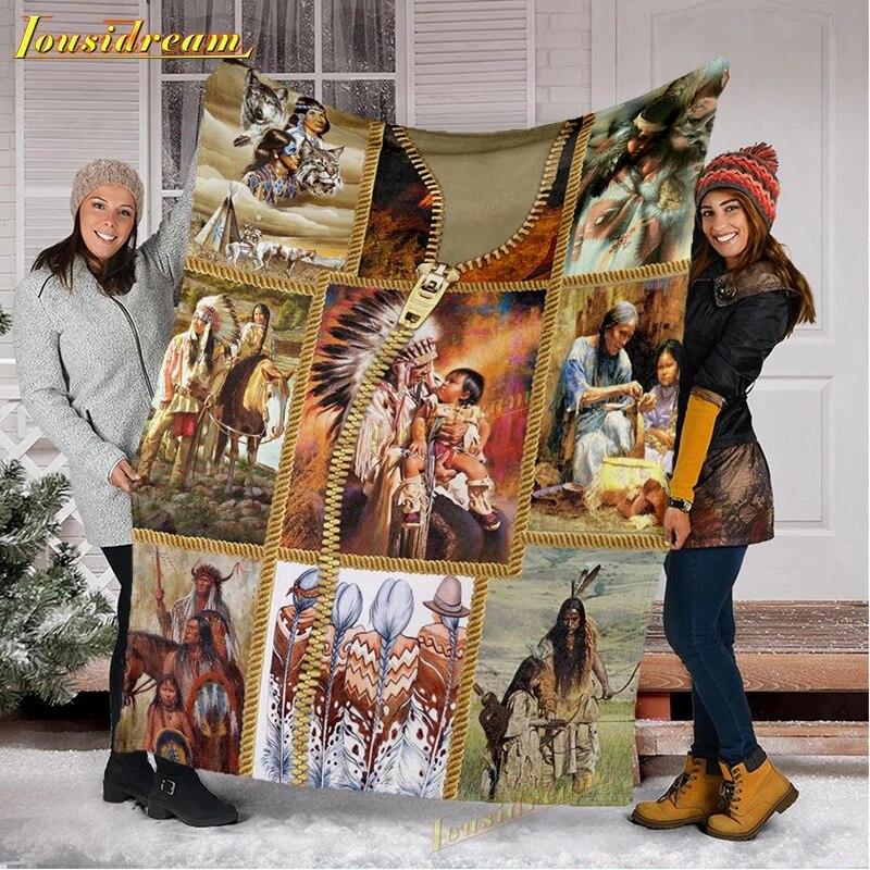 Одеяло «Ловец снов» Фланелевые одеяла с изображением совы, теплый чехол для дивана-кровати, покрывало для спальни, дивана